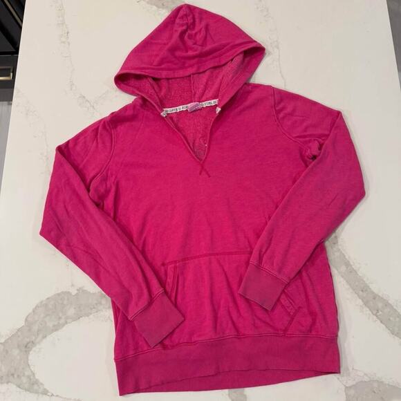 Victoria's Secret Tops - Vintage Victoria's Secret Love PINK Pullover Hoodie Dog Logo Pink Women's Medium